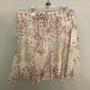 Francescas Floral Skater Skirt